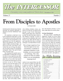 The Intercessor, Vol 21 No 2