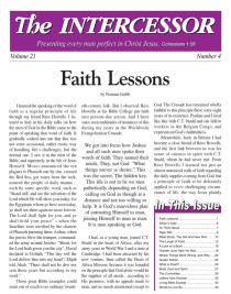 The Intercessor, Vol 21 No 4