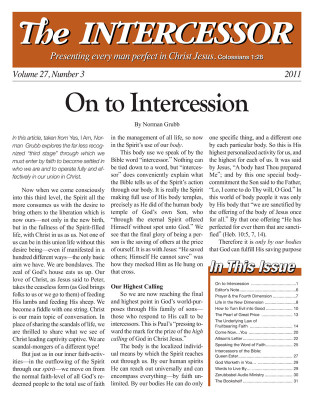 The Intercessor, Vol 27 No 3